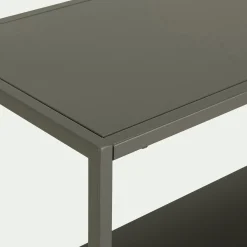 Console*alinea Console 3 plateaux en métal - cèdre Vert