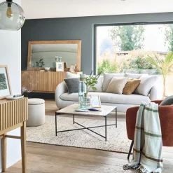 Meuble D'Entrée|Console*alinea Console 2 tiroirs en bois L120xl30xH80cm - naturel Bois clair