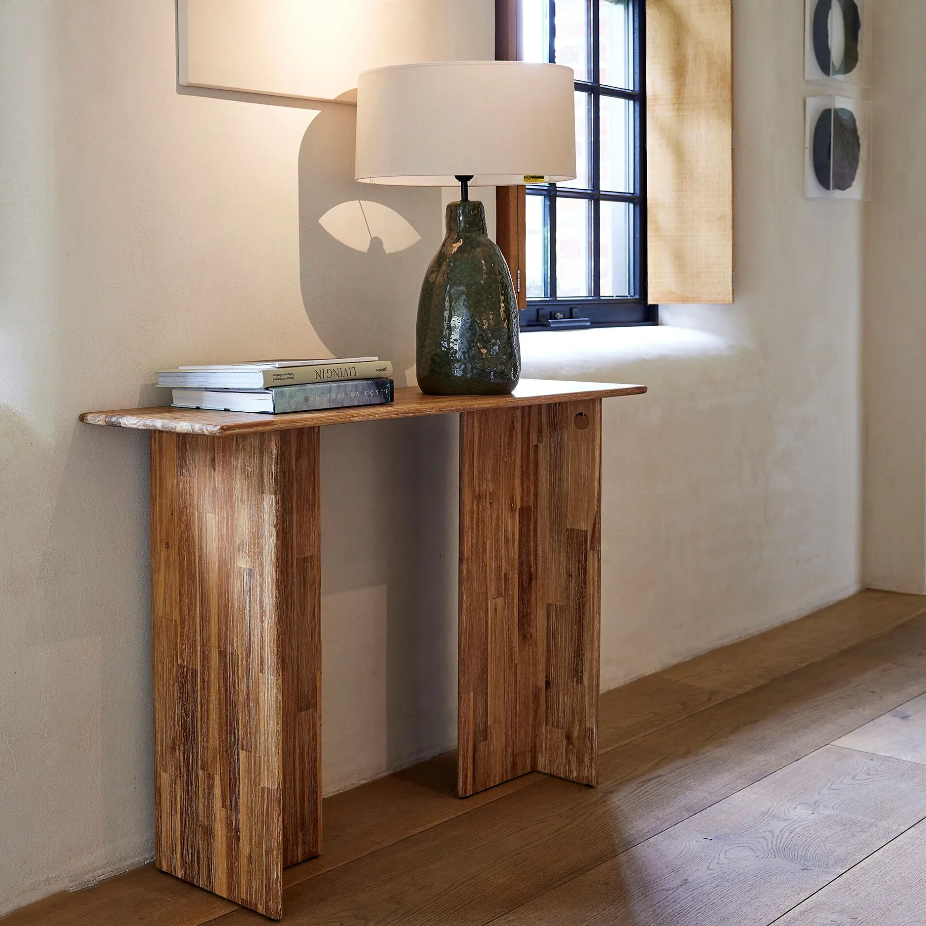 Console*alinea Console en acacia massif - Bois clair
