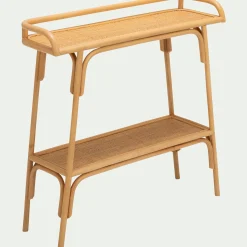Console*alinea Console en bois et rotin - Bois clair
