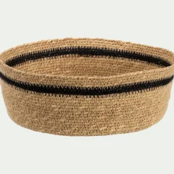 Plateau|Vaisselle Petit Déjeuner*alinea Corbeille à pain D25cm en jonc de mer - Naturel
