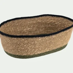 Vaisselle Petit Déjeuner*alinea Corbeille à pain en jonc de mer L30cm - Naturel