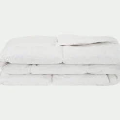 Couette*alinea Couette tempérée en duvet et plumettes de canard 240x220cm - blanc