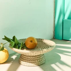 Décoration À Poser*alinea Coupe déco en jonc de mer D45,5cm - Naturel