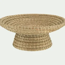 Décoration À Poser*alinea Coupe déco en jonc de mer D45,5cm - Naturel