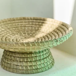 Décoration À Poser*alinea Coupe déco en jonc de mer D45,5cm - Naturel