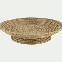 Décoration À Poser*alinea Coupe déco en jonc de mer D26,5cm - Naturel