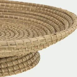Décoration À Poser*alinea Coupe déco en jonc de mer D26,5cm - Naturel