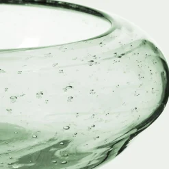 Décoration À Poser*alinea Coupe décorative en verre bullé D6,5cm - Transparent