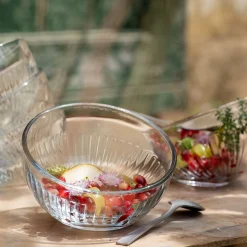 Vaisselle Petit Déjeuner|Coupelle*alinea Coupe inclinée en verre D12cm - Transparent
