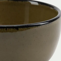 Vaisselle Petit Déjeuner|Coupelle*alinea Coupelle apéritive en grès D8,5cm - mousse Vert