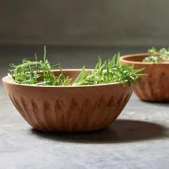 Vaisselle Petit Déjeuner|Coupelle*alinea Coupelle en bois de manguier D14,6cm - Bois foncé