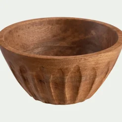 Vaisselle Petit Déjeuner|Coupelle*alinea Coupelle en bois de manguier D19,7cm - Bois foncé