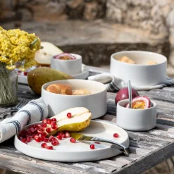 Vaisselle Petit Déjeuner|Coupelle*alinea Coupelle en grès D8cm - Blanc