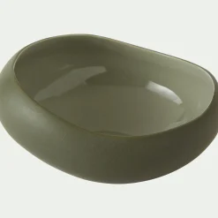 Vaisselle Petit Déjeuner|Coupelle*alinea Coupelle en grès D14cm - olivier Vert