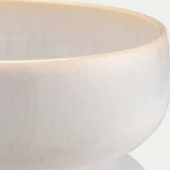 Vaisselle Petit Déjeuner|Coupelle*alinea Coupelle en grès moucheté D14,7cm - Blanc