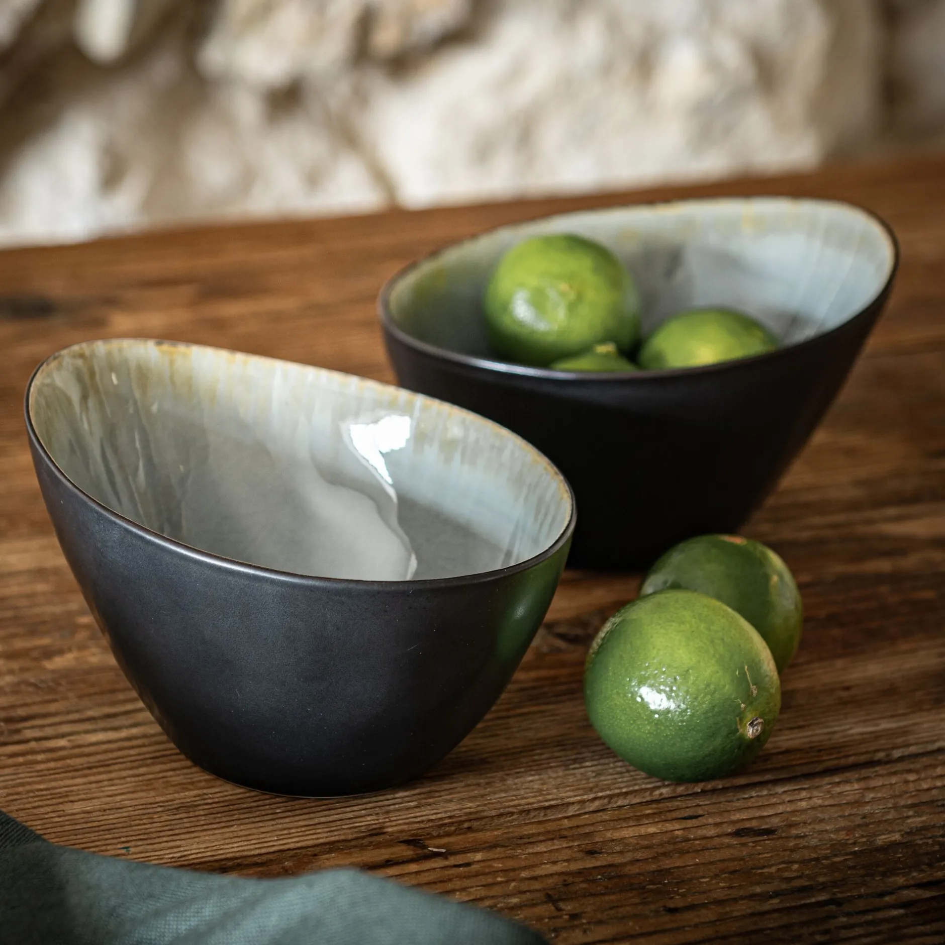 Vaisselle Petit Déjeuner|Coupelle*alinea Coupelle en grès réactif D15,5cm - Gris