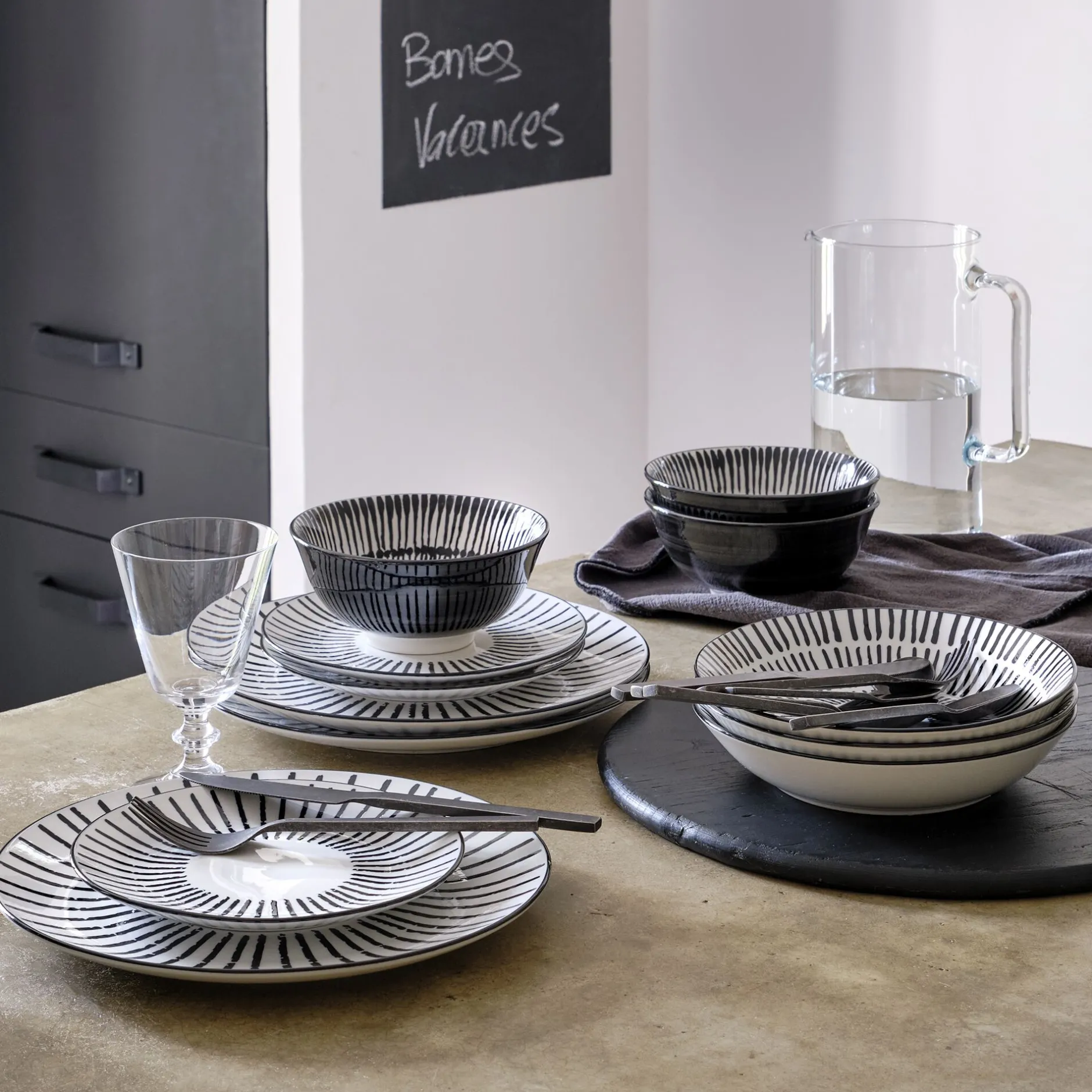 Vaisselle Petit Déjeuner|Coupelle*alinea Coupelle en porcelaine D15,5cm - Noir