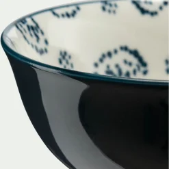 Vaisselle Petit Déjeuner|Coupelle*alinea Coupelle en porcelaine motif amande D11,7cm - bleu