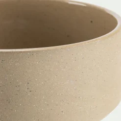 Vaisselle Petit Déjeuner|Coupelle*alinea Coupelle mouchetée en grès D14cm - Beige