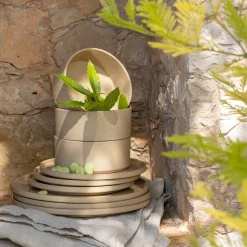 Vaisselle Petit Déjeuner|Coupelle*alinea Coupelle mouchetée en grès D14cm - Beige