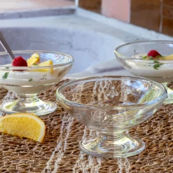 Vaisselle Petit Déjeuner|Coupelle*alinea Coupelle sur pied en verre 20cl - transparent