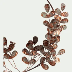 Couronne De Noël*alinea Couronne de Noël en métal D32cm - Marron