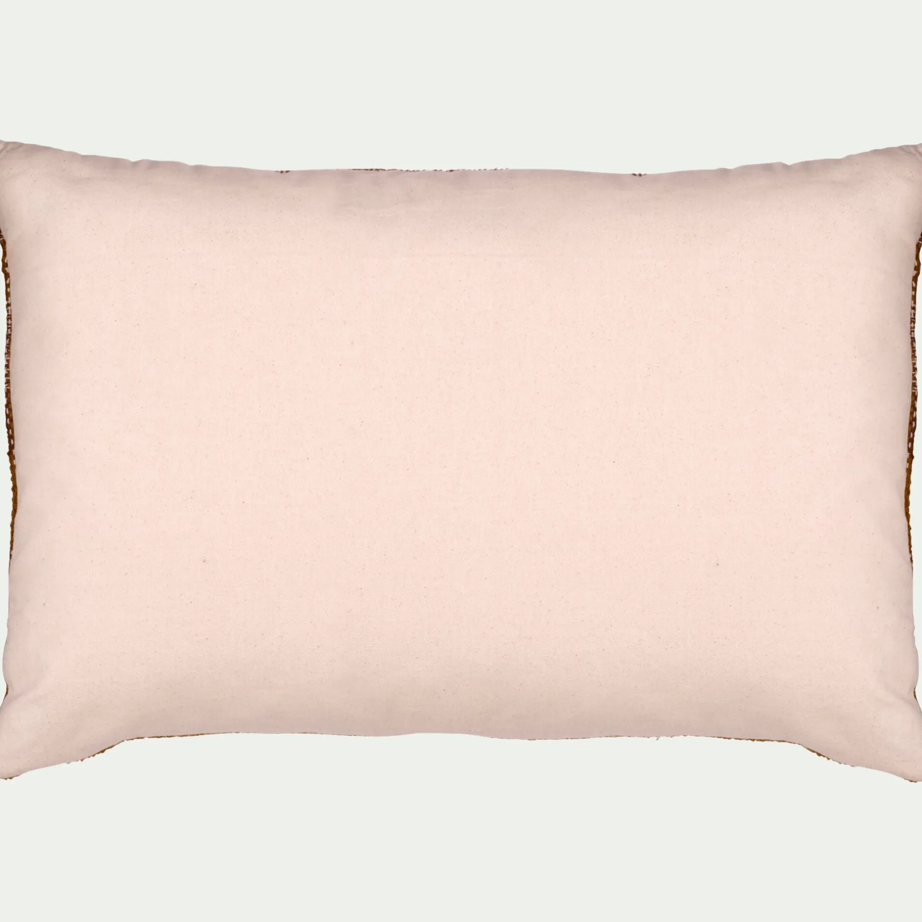 Coussin*alinea Coussin à motifs tissés en coton 40x60cm - brun Marron