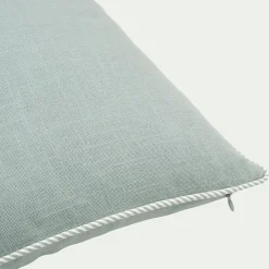 Coussin*alinea Coussin à passepoil bicolore en coton 30x50cm - calaluna Bleu