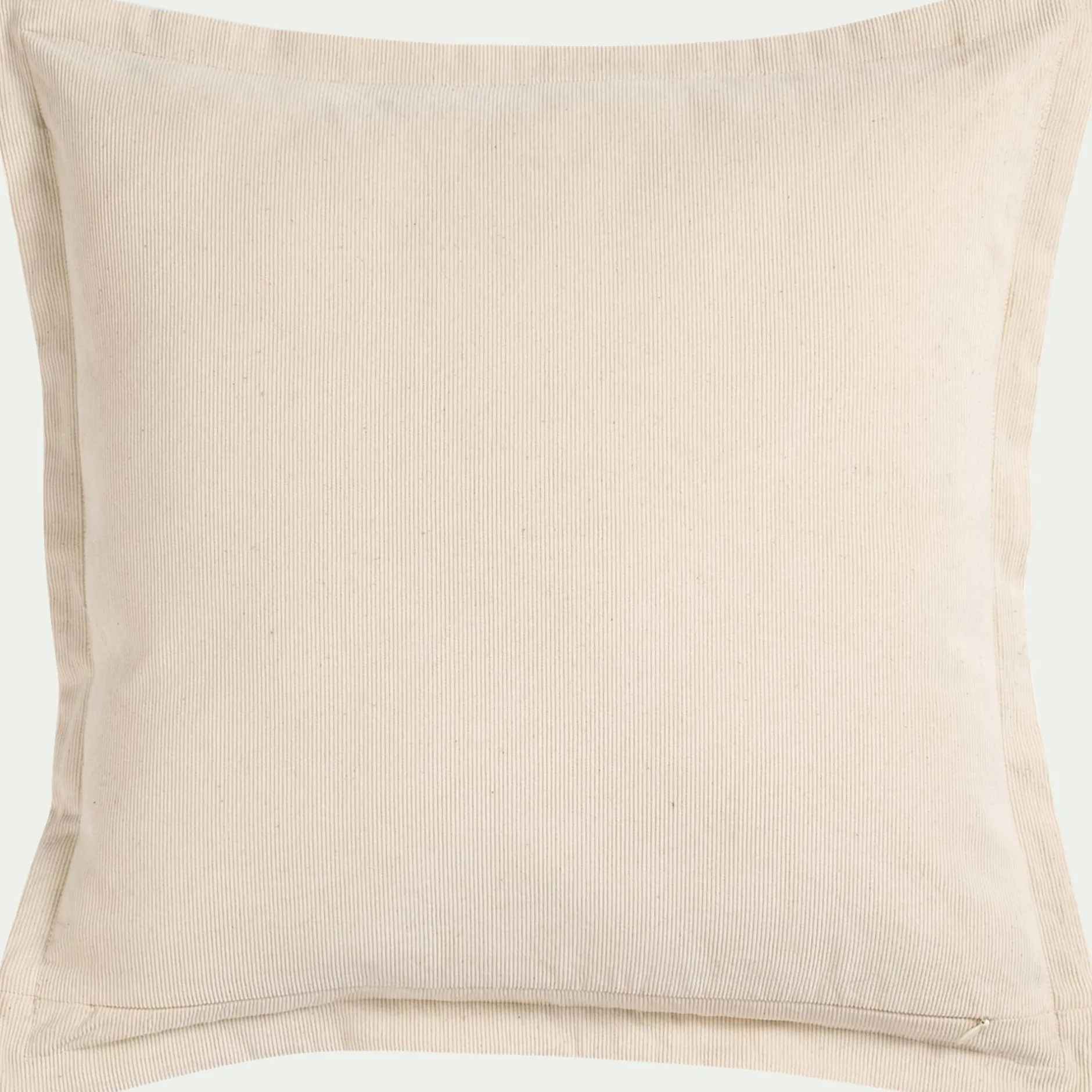 Coussin*alinea Coussin bicolore en velours côtelé 45x45cm - sable Beige