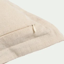 Coussin*alinea Coussin bicolore en velours côtelé 45x45cm - brun rustrel Marron