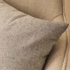Coussin*alinea Coussin chambray en coton 30x50cm - Gris