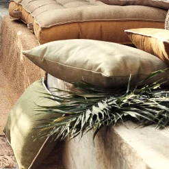 Coussin Exterieur*alinea Coussin de jardin en tissu - sable 45x45cm Beige