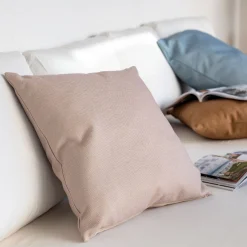 Coussin Exterieur*alinea Coussin de jardin en tissu - sable 45x45cm Beige