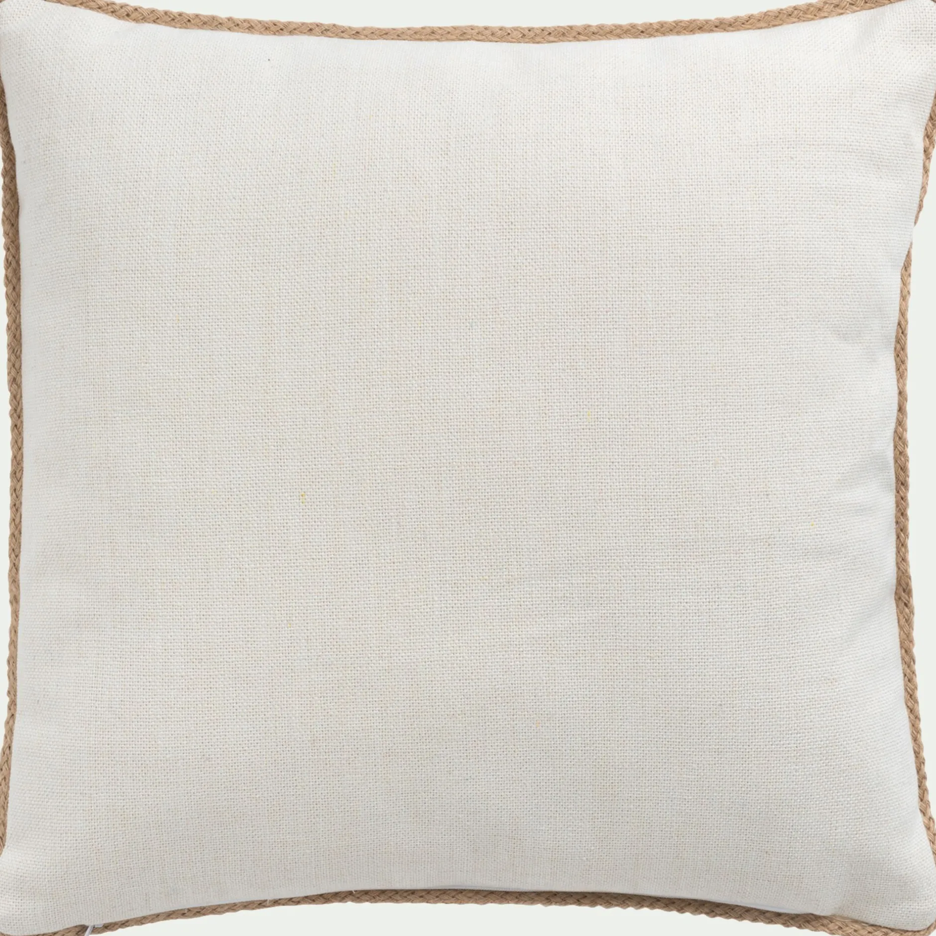 Coussin Exterieur*alinea Coussin d'extérieur à motif feuilles de figuier 45x45cm - bleu