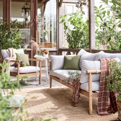 Coussin Exterieur*alinea Coussin d'extérieur et intérieur déperlant 40x40cm - Vert