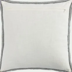 Coussin*alinea Coussin en coton finition galon 45x45cm - Blanc