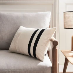 Coussin*alinea Coussin en coton tufté 30x50cm - Blanc