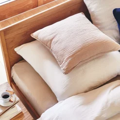 Coussin*alinea Coussin en gaze de coton 45x45cm - alpilles Beige