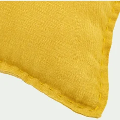Coussin*alinea Coussin en lin lavé 40x60cm - archillea Jaune