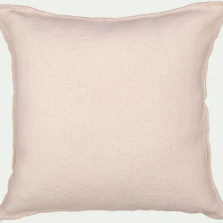 Coussin*alinea Coussin en polyester effet bouclette finition point bourdon 45x45cm - sable Beige