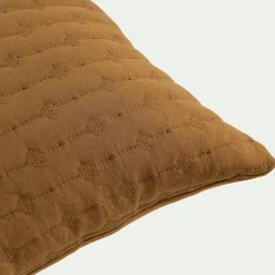 Coussin*alinea Coussin en tissu surpiqué 45x45cm - alep Jaune