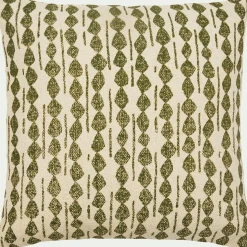 Coussin*alinea Coussin ethnique en coton - cèdre 45x45cm Vert