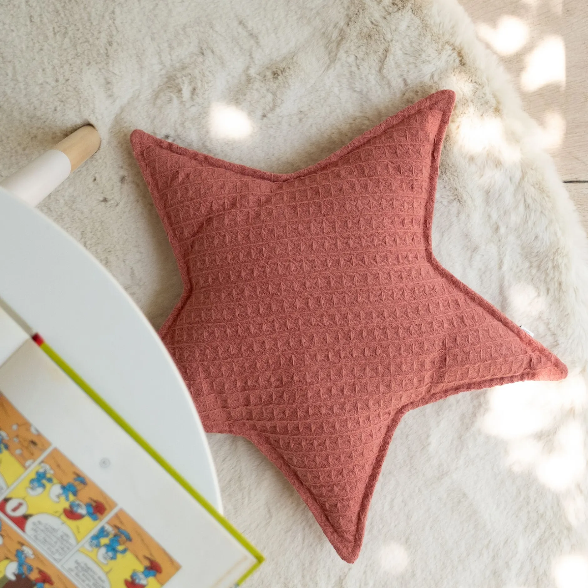 Bureau Enfant|Coussin Enfant*alinea Coussin forme étoile 45x45cm - Rose