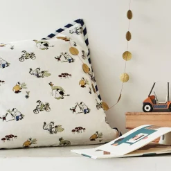 Bureau Enfant|Coussin Enfant*alinea Coussin motif animalier en coton 45x45cm - Blanc