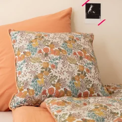 Bureau Enfant|Coussin Enfant*alinea Coussin motif Grenat en popeline de coton 45x45cm - Rouge