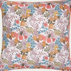 Bureau Enfant|Coussin Enfant*alinea Coussin motif Grenat en popeline de coton 45x45cm - Rouge