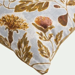 Coussin*alinea Coussin motif Provence en coton 40x60cm - Marron