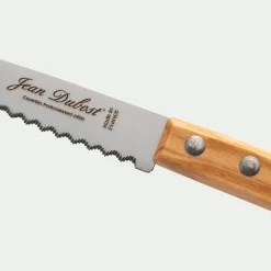 Couteau De Cuisine*alinea Couteau à légumes en inox et bois d'olivier 18cm - Naturel