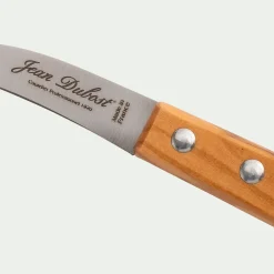 Couteau De Cuisine*alinea Couteau bec d'oiseau en inox et bois d'olivier 15,30cm - Naturel
